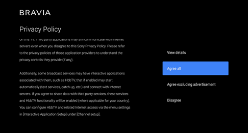 راه اندازی و نصب تلویزیون سونی