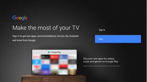 راه اندازی و نصب تلویزیون سونی