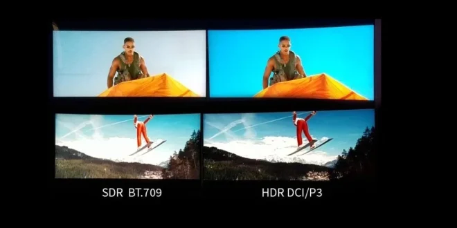 مقایسه SDR با HDR
