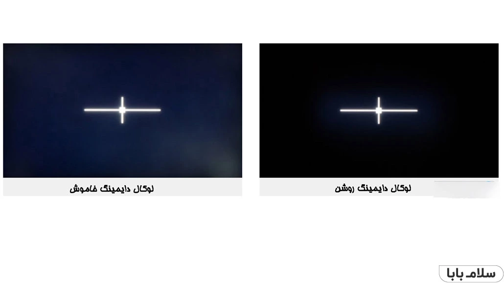 لوکال دایمینگ در کالیبره کردن تلویزیون