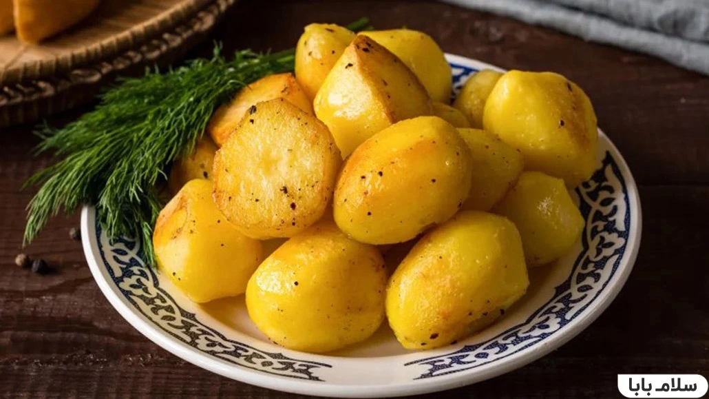 چیزهایی که نباید داخل مایکروویو گذاشت -سیب زمینی مانده