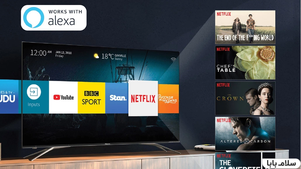 برنامه های سیستم عامل Vidaa