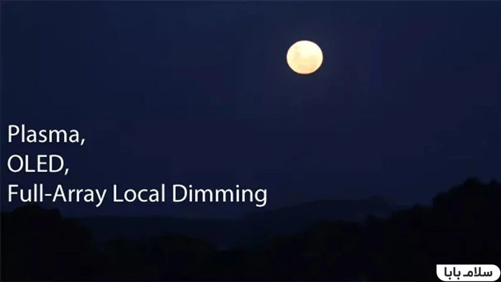 تلوزیون های OLED و پلاسما back light ندارند
