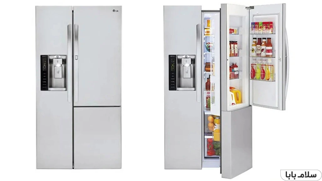 مقایسه یخچال ساید و فرنچ دور - بررسی یخچال ساید بای ساید