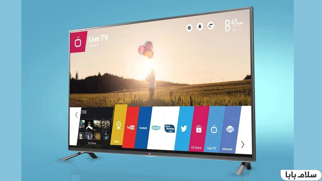 تنظیمات وای فای تلویزیون