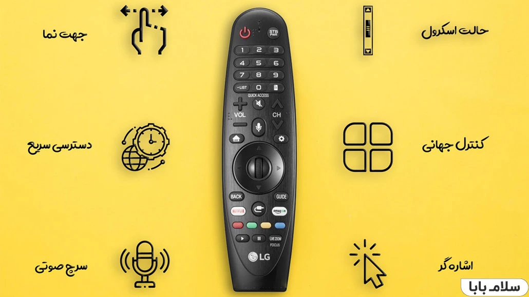 کنترل جادویی ال جی