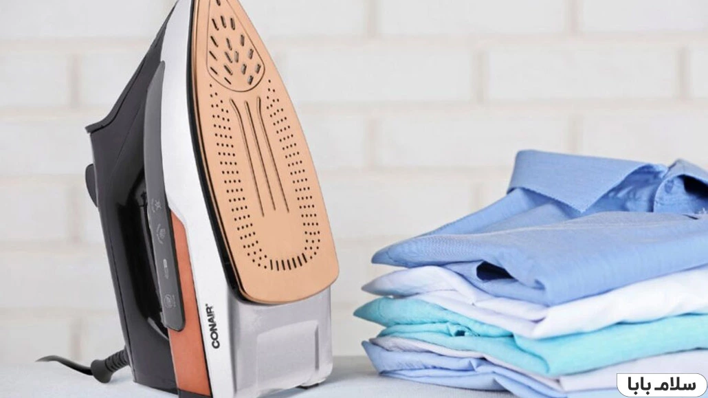 اتو بخار با کفی از جنس تیتانیوم