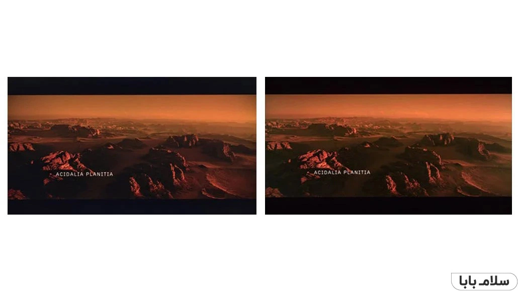 گرادینت در کیفیت تصویر