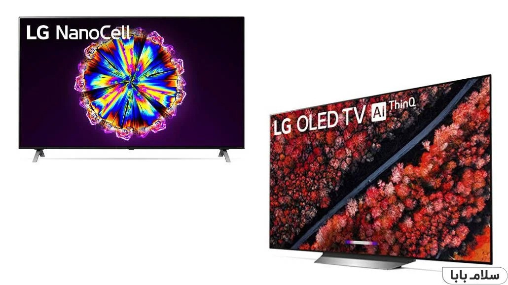 مقایسه تلویزیون ال جی nano90 با c9