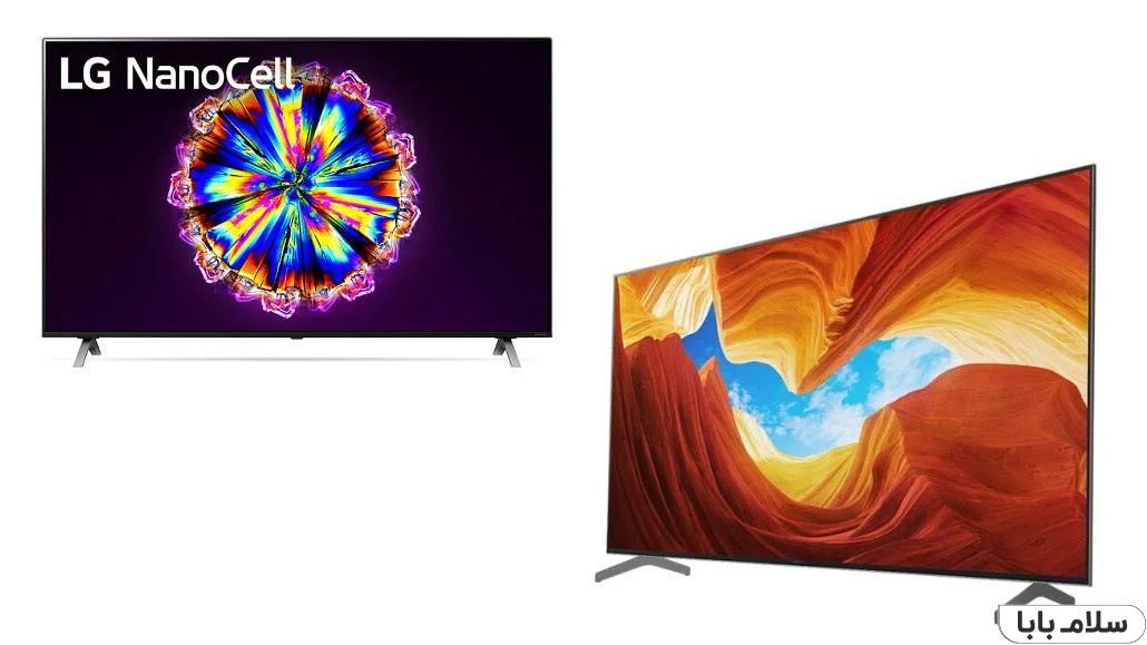 مقایسه تلویزیون ال جی nano90 با x9000h