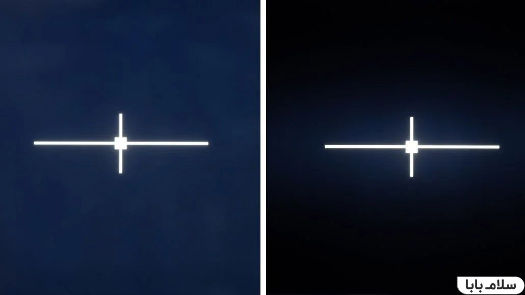 یکنواختی مشکی تلویزیون NANO90 ال جی