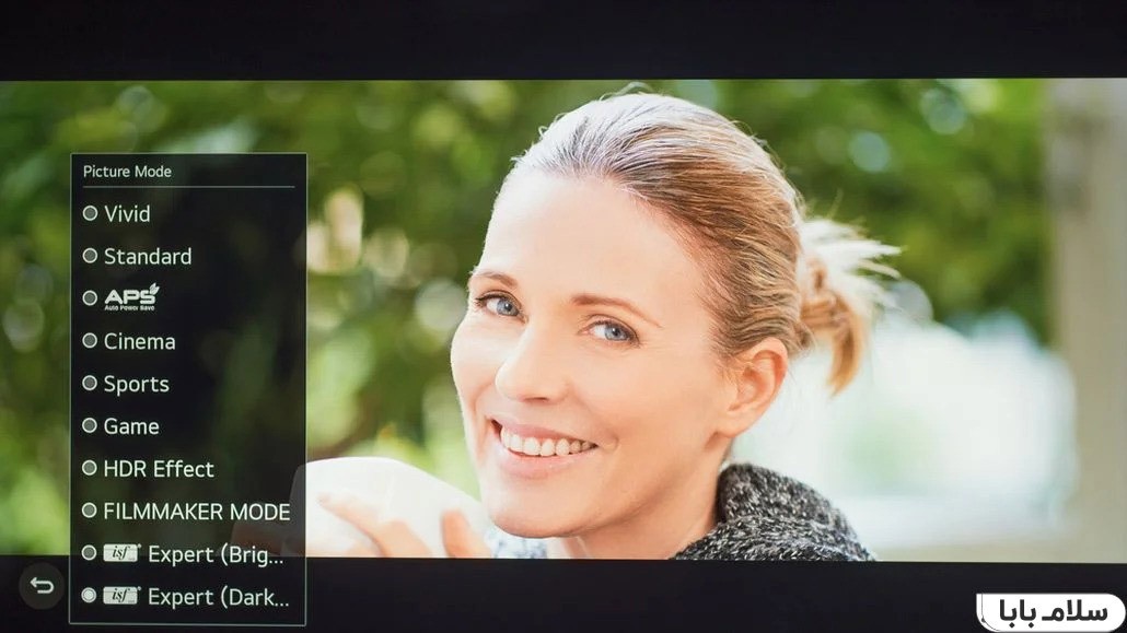 تنظیمات تلویزیون ال جی nano90