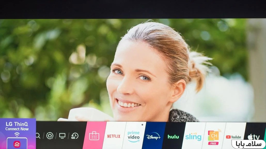 رابط کاربری سیستم عامل webos تلویزیون nano90