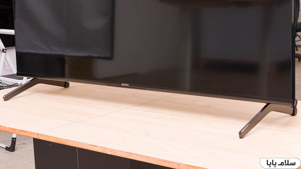 پایه‌های نگه‌دارنده‌ی تلویزیون X9000J