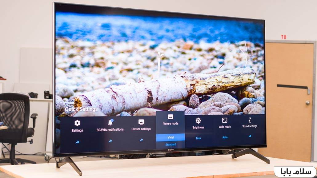 طراحی تلویزیون سونی X9000J