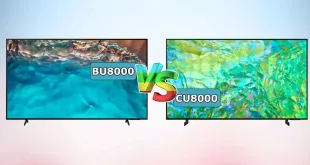 مقایسه تلویزیون سامسونگ BU8000 و CU8000