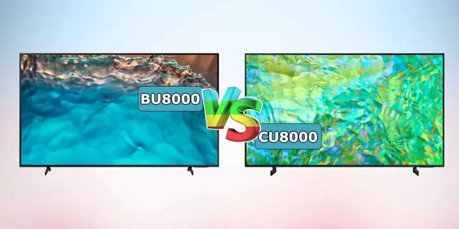 مقایسه تلویزیون سامسونگ BU8000 و CU8000