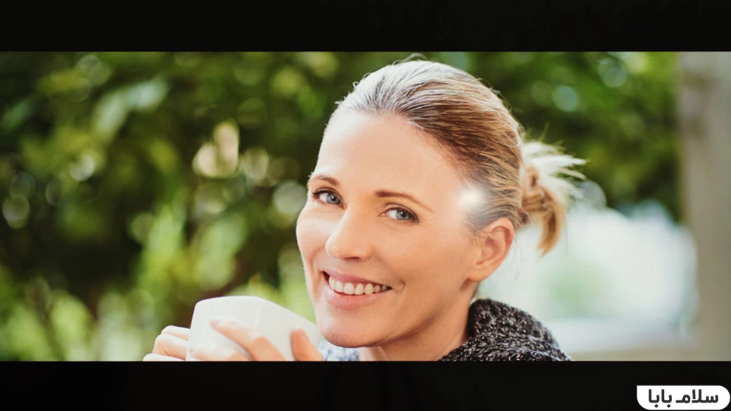 بازتاب نور تلویزیون سامسونگ CU8000