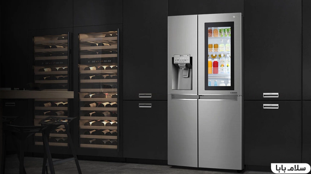 ابعاد و اندازه یخچال ساد بای ساید اینستا ویو