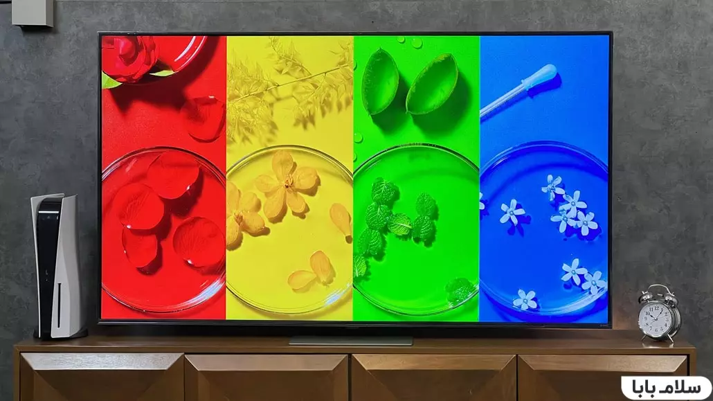 کیفیت تصویر تلویزیون ال جی QNED81